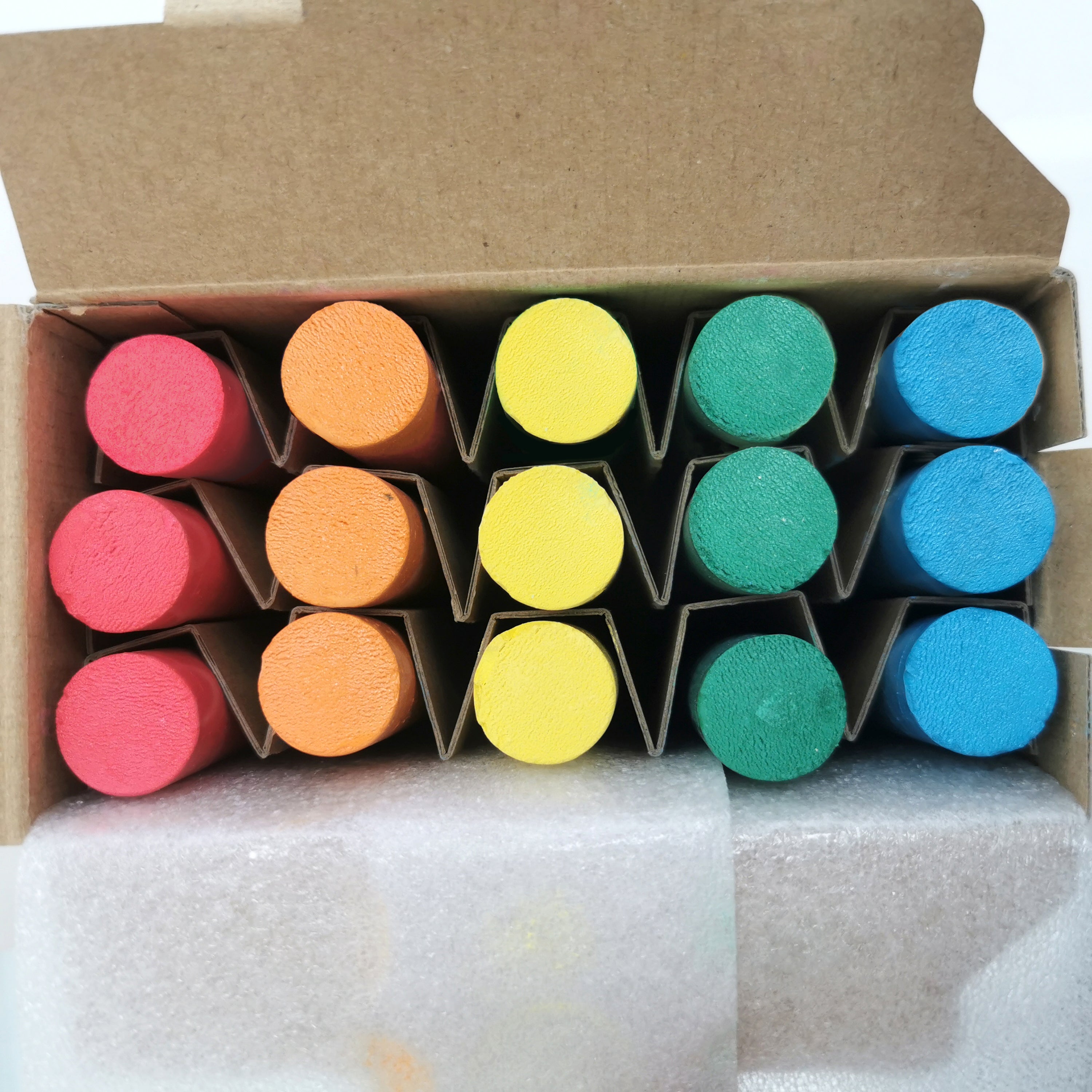 HAGOROMO Fulltouch Large Chalk 5 Colors 15 PCS - hagoromo.shop