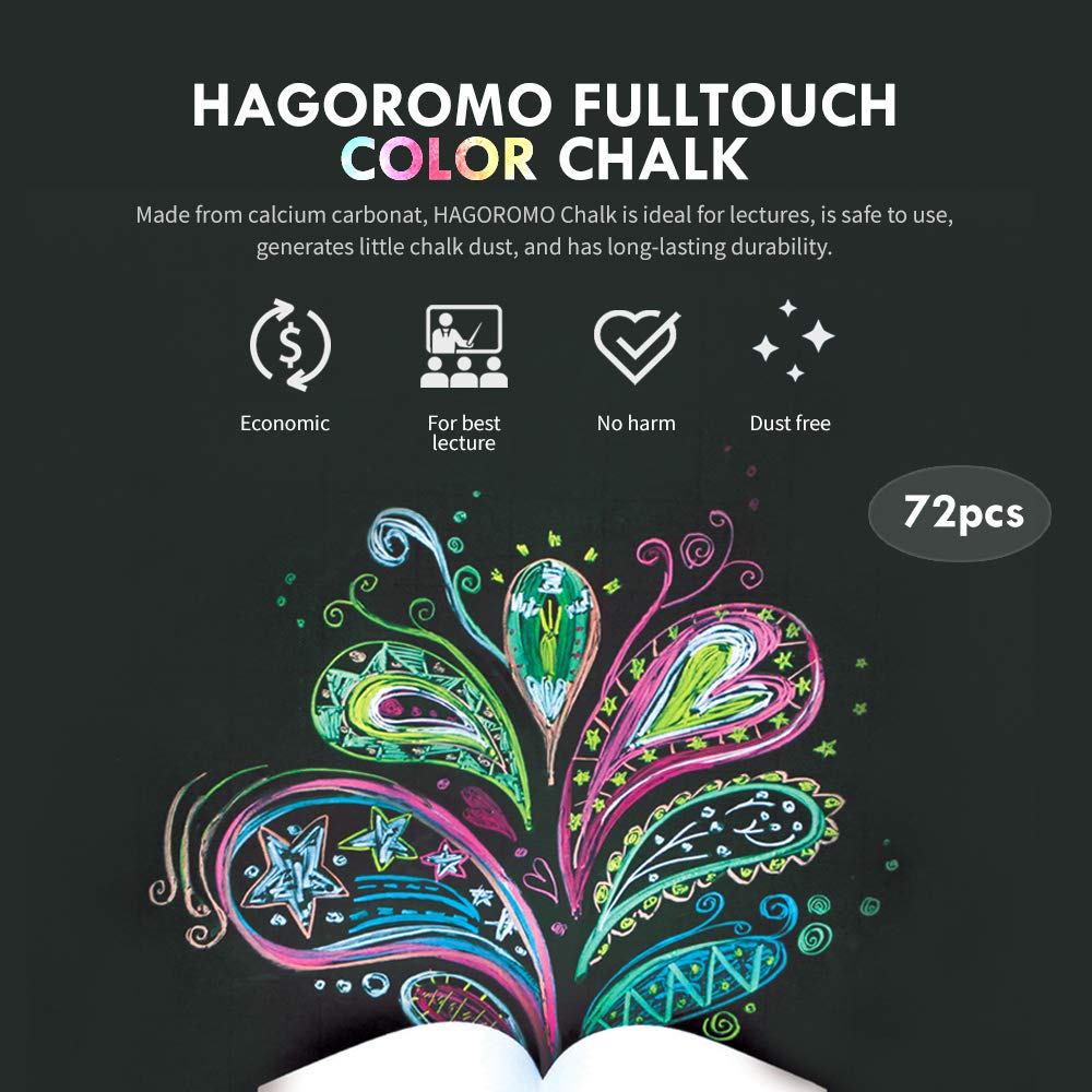 HAGOROMO Fulltouch x Luminous Chalk 10+6 Colors 72 PCS [Limited Edition] - hagoromo.shop